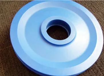 Blue Plastic Wheel