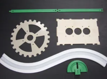 Plastic Cut Gears And Other Plastic Items