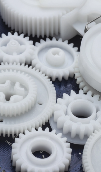 Assortment Of Plastic Built Gears